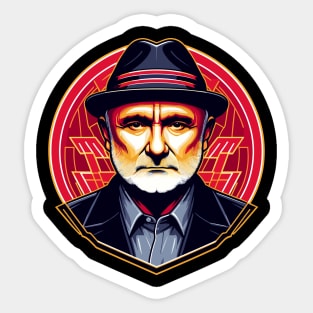 Phil Collins 2 Sticker